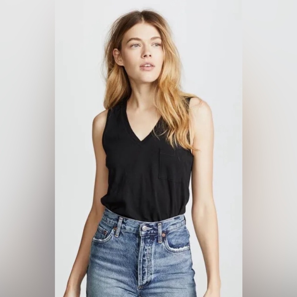 Madewell tank v neck pocket XL